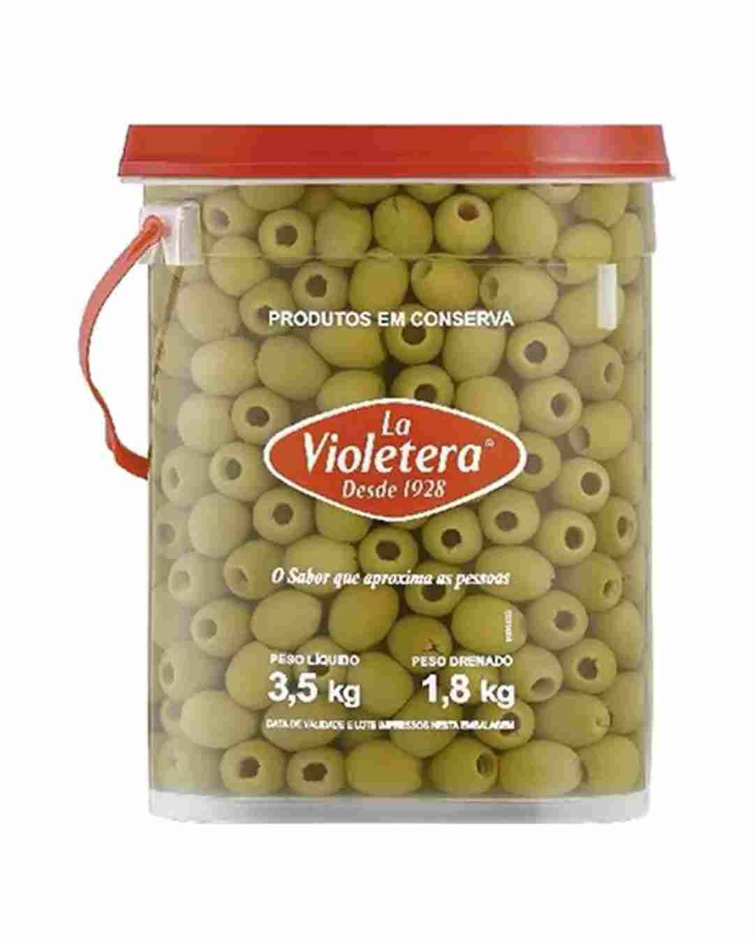 Azeitona Verde S/C La Violetera 1,8kg