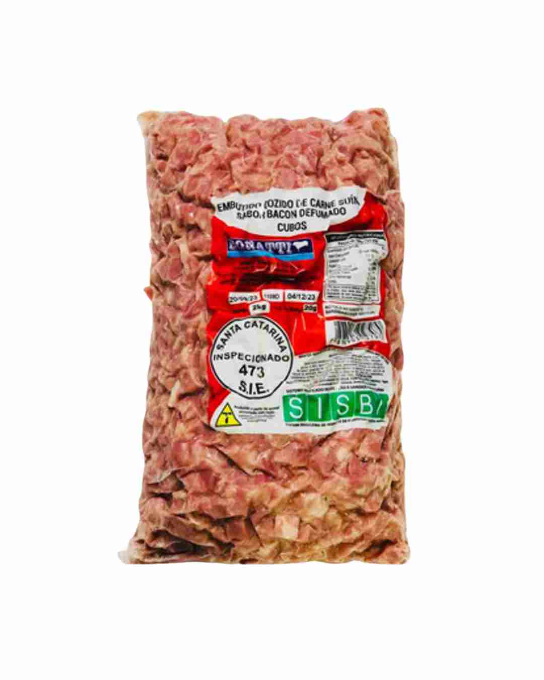 Bacon em Cubos Bonatti 1kg
