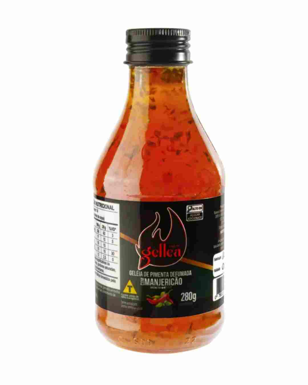 Geleia de Pimenta defumada c/mangericão Gellea  280g