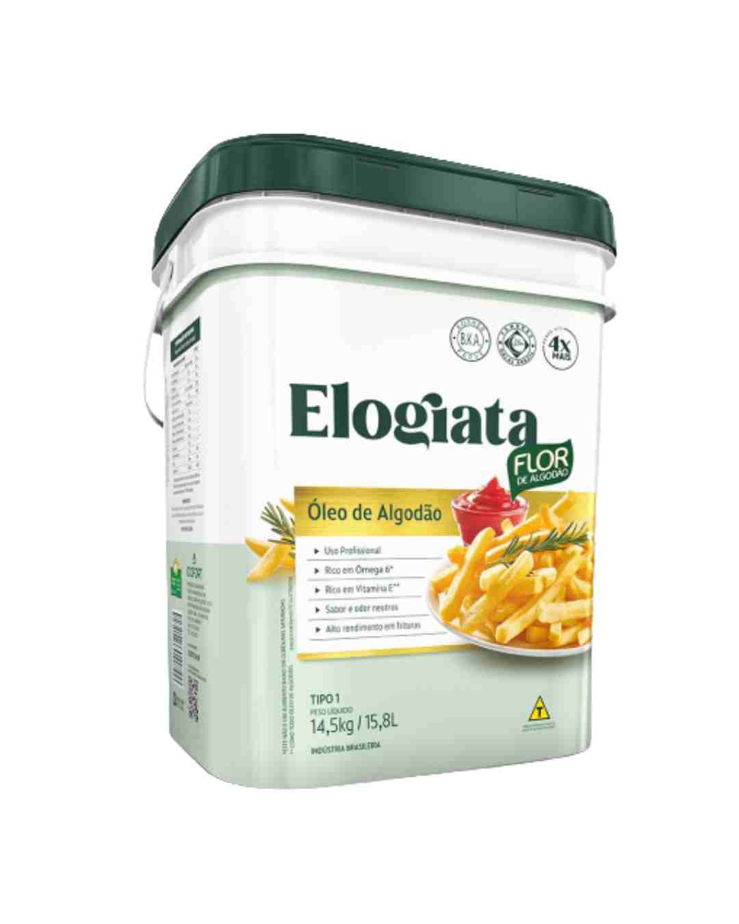 Oleo de Algodão Elogiata 15,8l