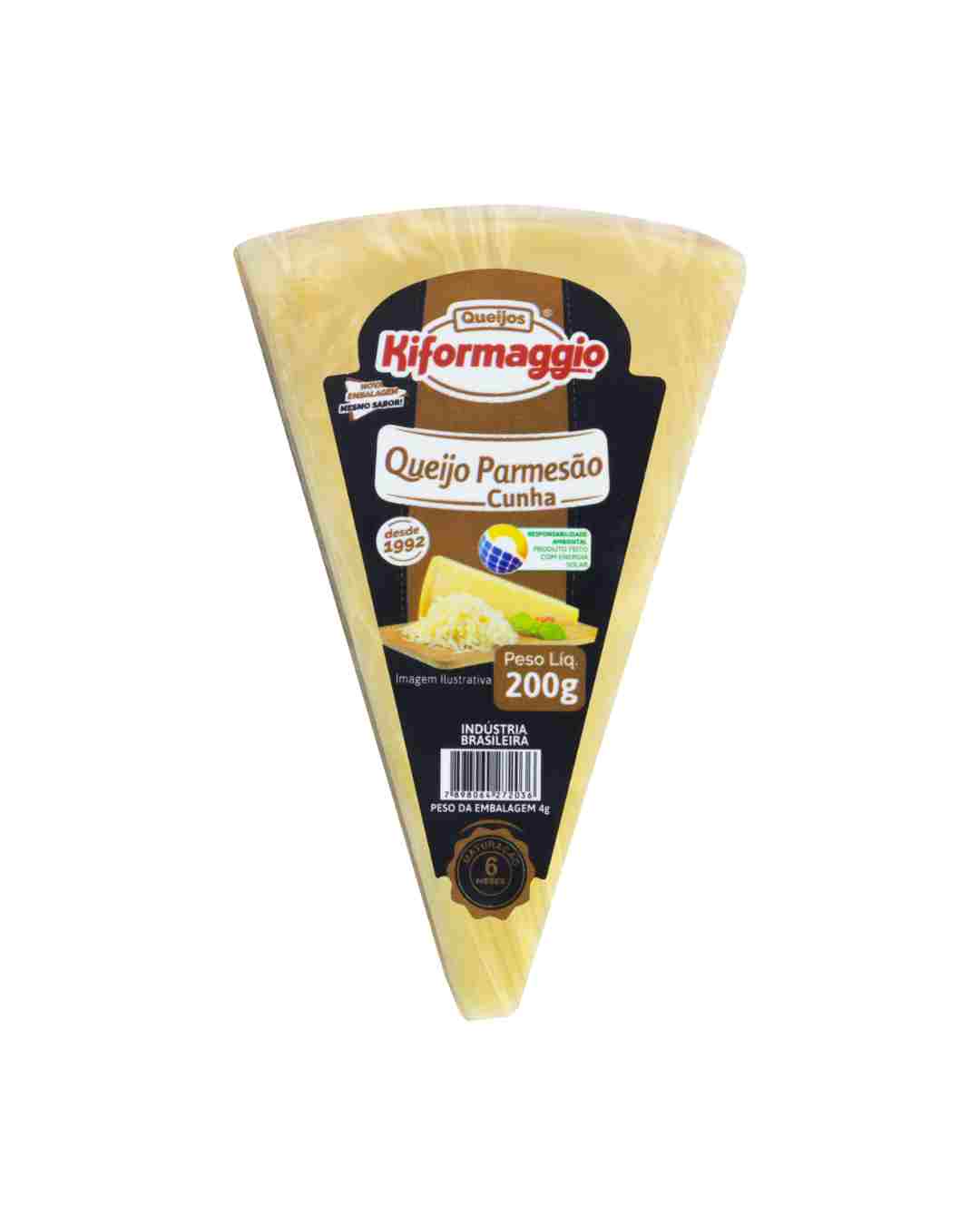 Queijo Parmesão Cunha Kiformaggio 200g