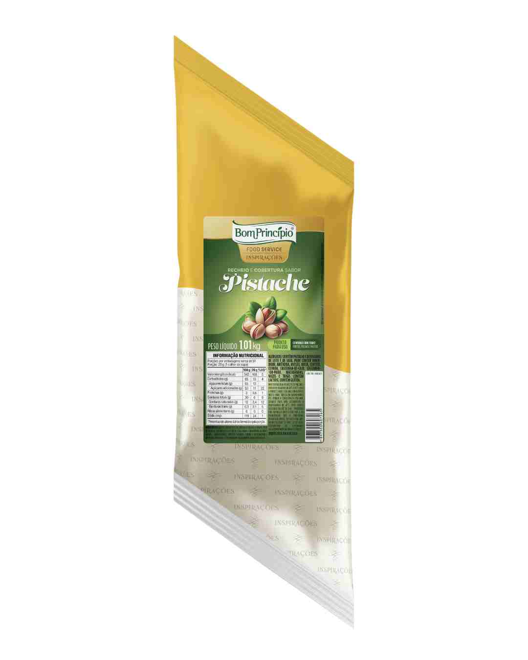 Recheio e Cobertura Pistache Bisn Bom Principio 1,01kg