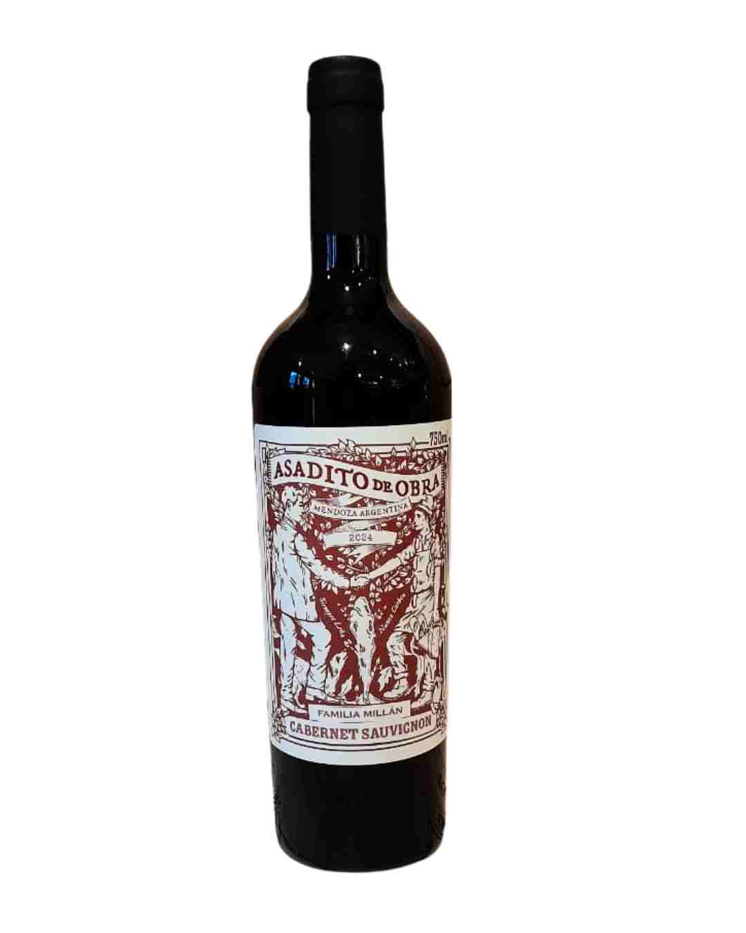 Vinho Asadito de Obra Cabernet Sauvignon 750 ml