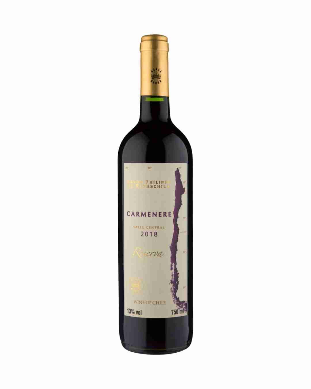 Vinho Baron Philippe Rothschild Reserva Carménère 750ml