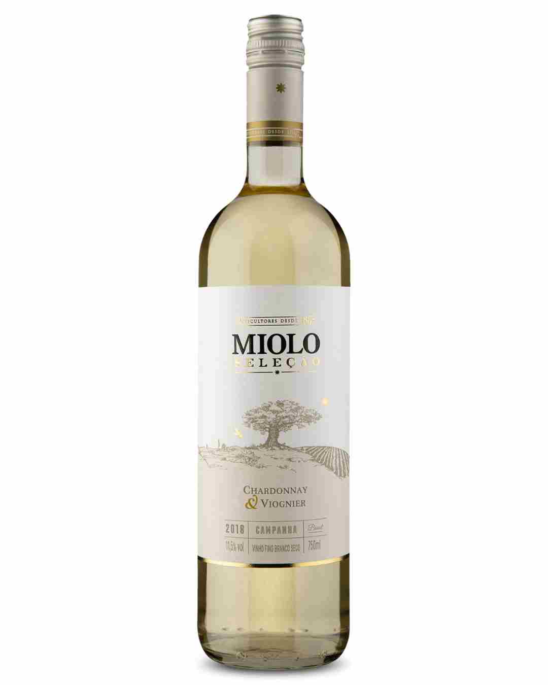 Vinho Miolo Selecao Branco Seco Chard-Viogner 750ml