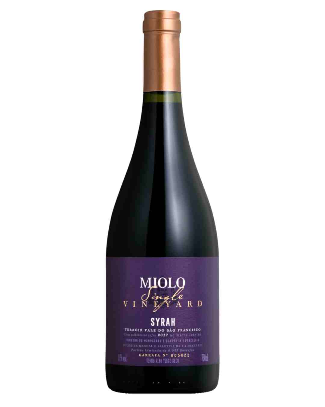 Vinho Miolo Single Vineyard Syrah 750ml